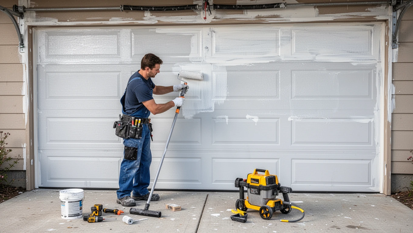 Garage Door Painting