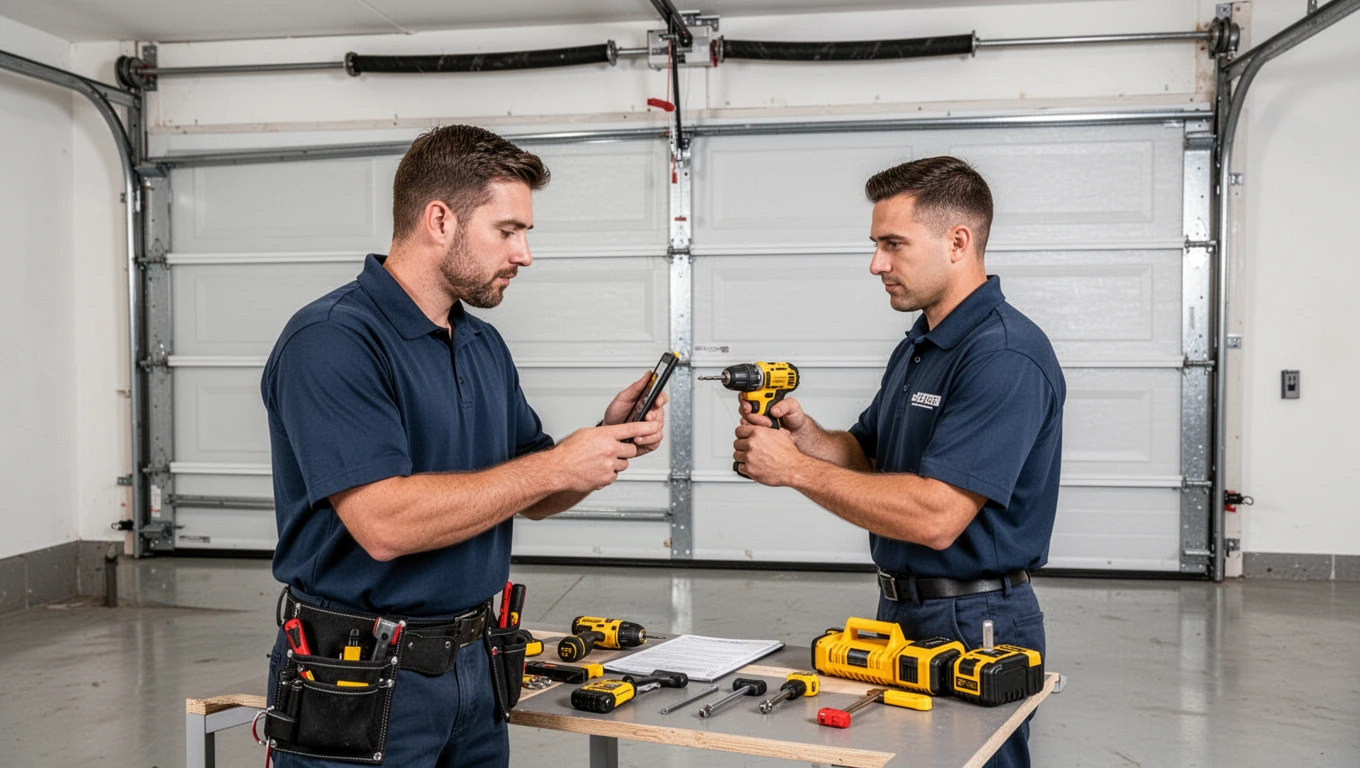 Garage Door Safety Inspection